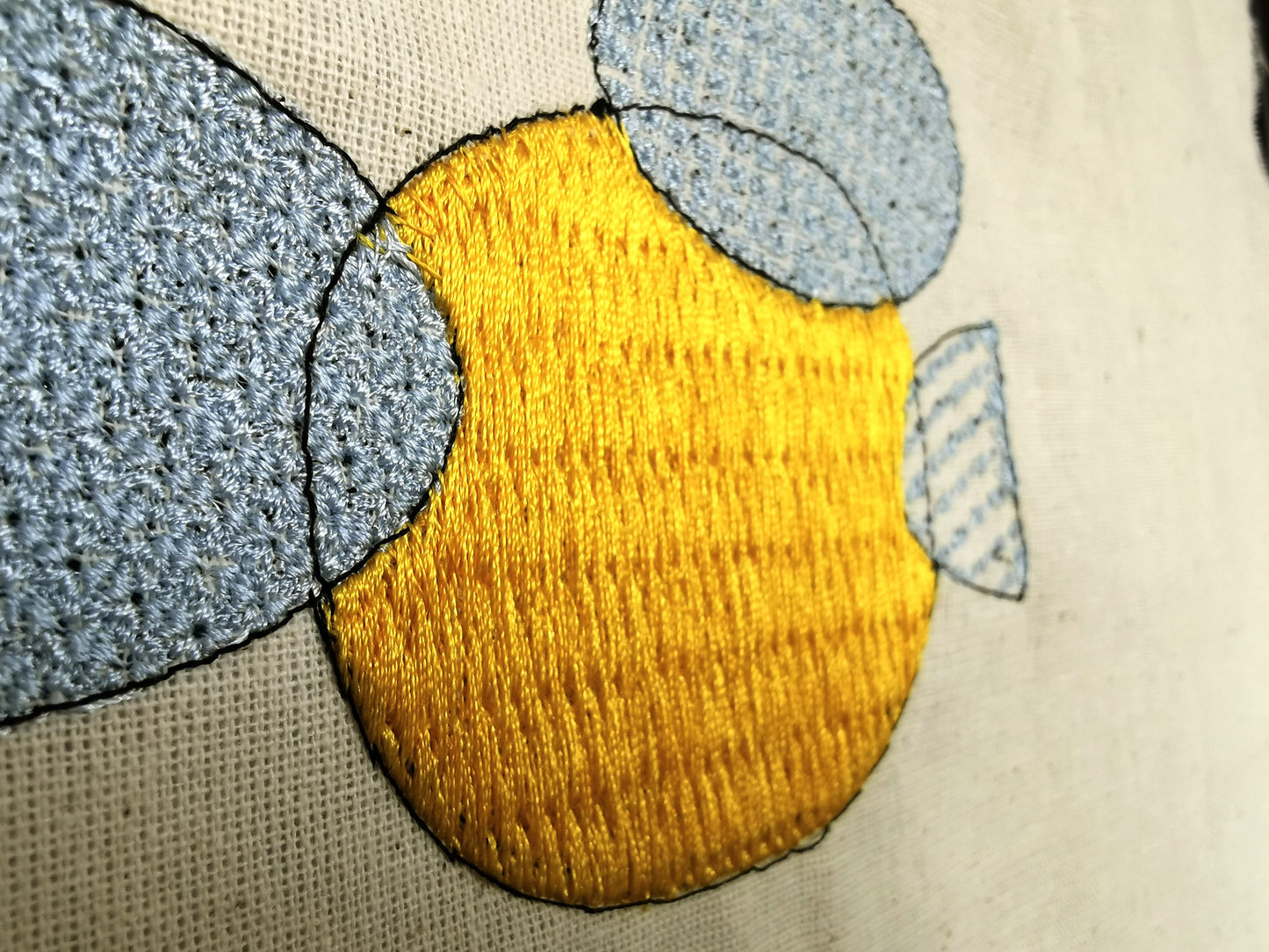 Sun-Soaked Silhouettes: A Dance of Light and Joy - Wall Art Embroidery