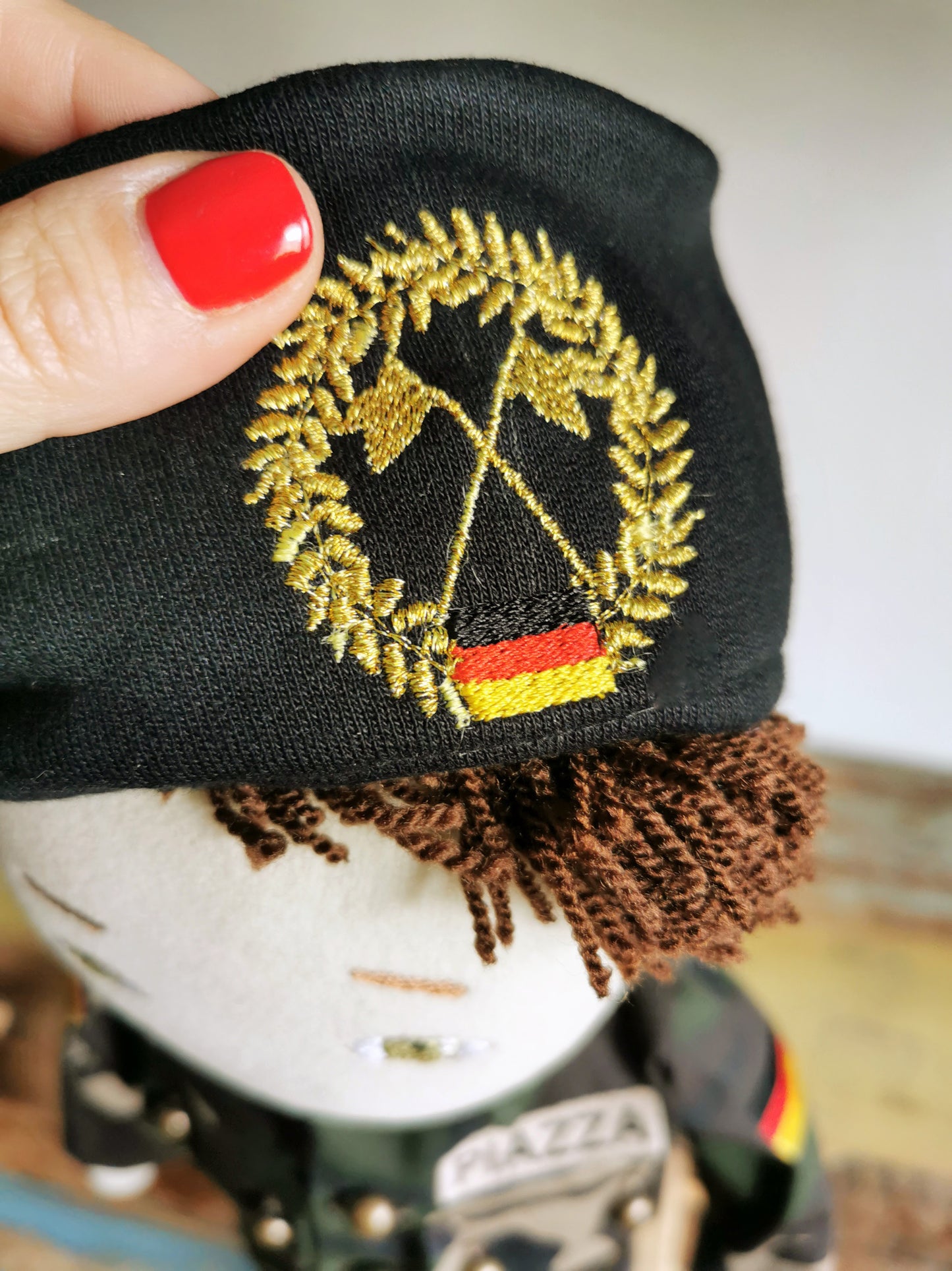 Personalized Doll based on photos, mini-me plush soldier portrait doll , look-alike doll, custom plushie of military, 50 cm