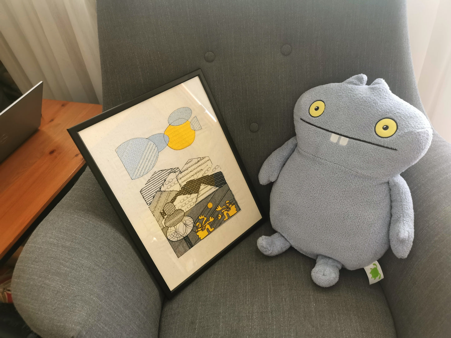 Sun-Soaked Silhouettes: A Dance of Light and Joy - Wall Art Embroidery