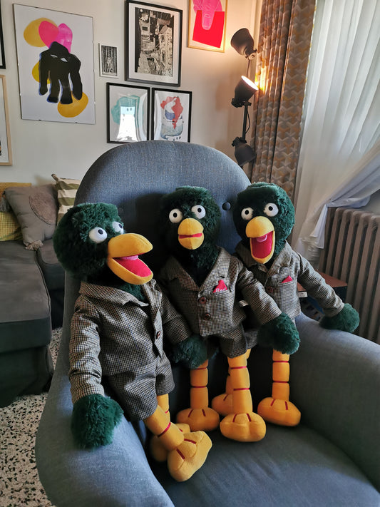 The green duck David Plush - Don't Hug Me I'm Scared