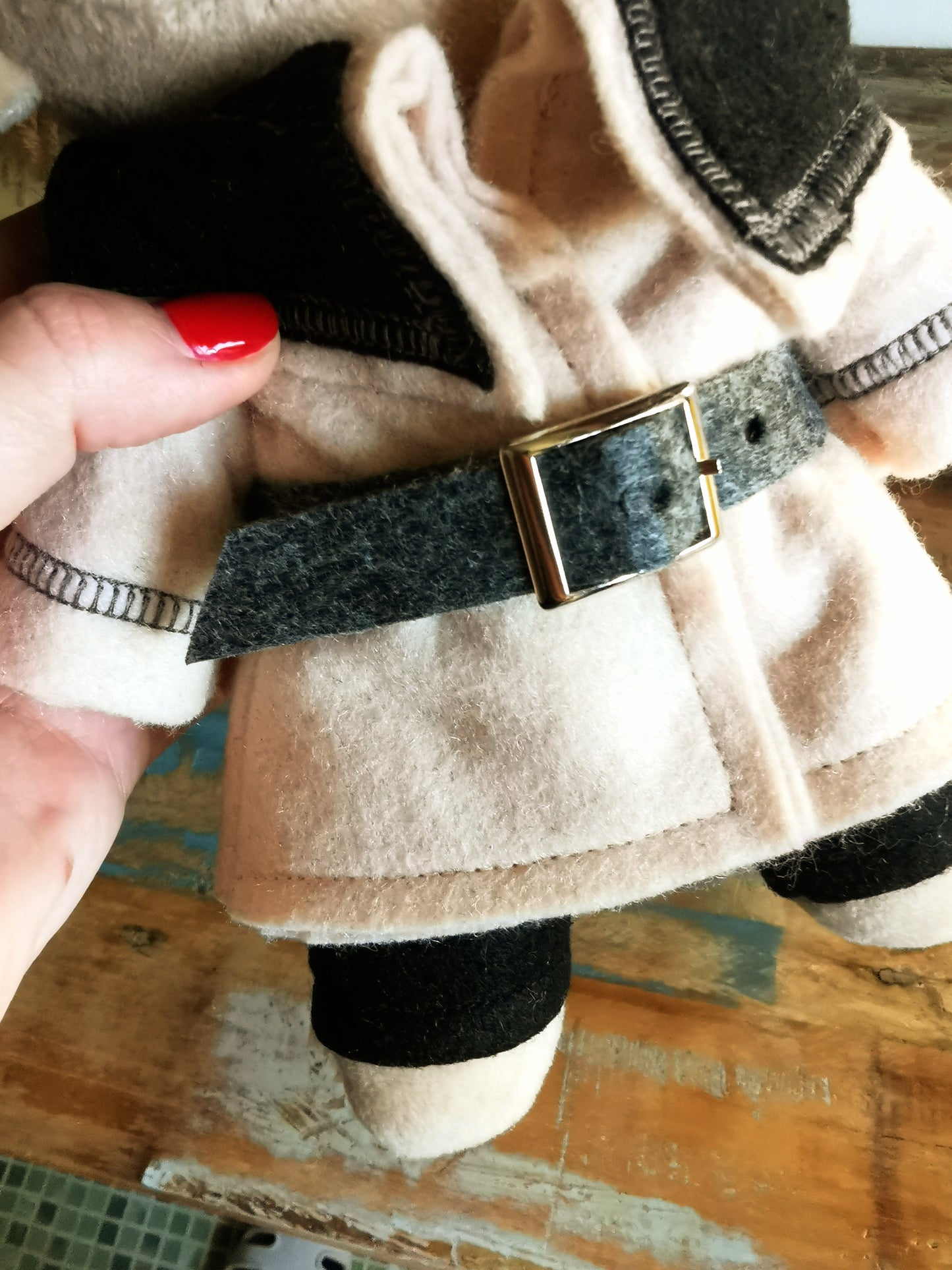 Aiden Chibi doll, custom chibi doll inspired by Aiden - Eternal Return, 25 cm