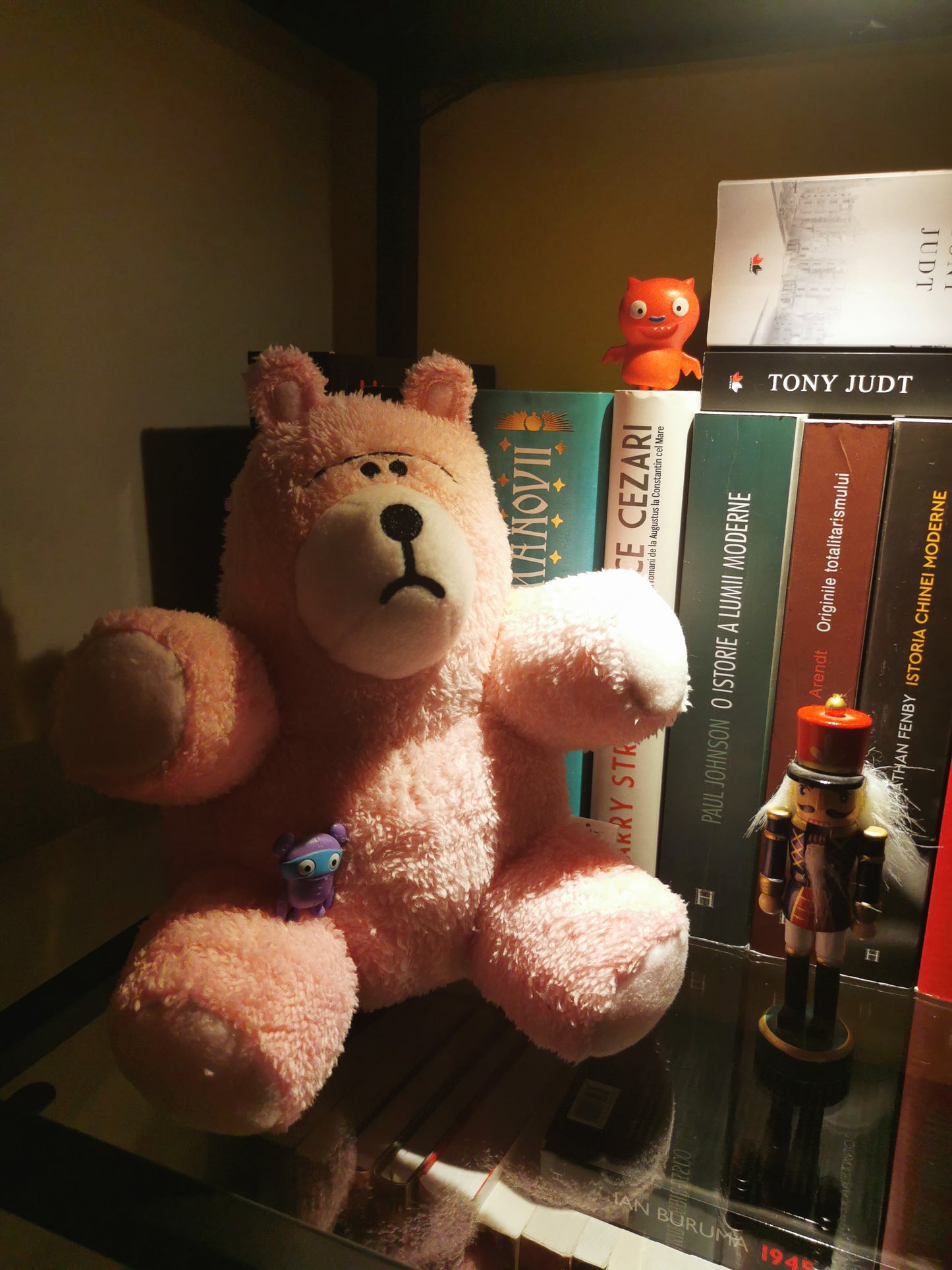 Pink Bear Plush based on Toy Story character, Toy Story 1995 Replica Bear, 25 cm, READY TO SHIP