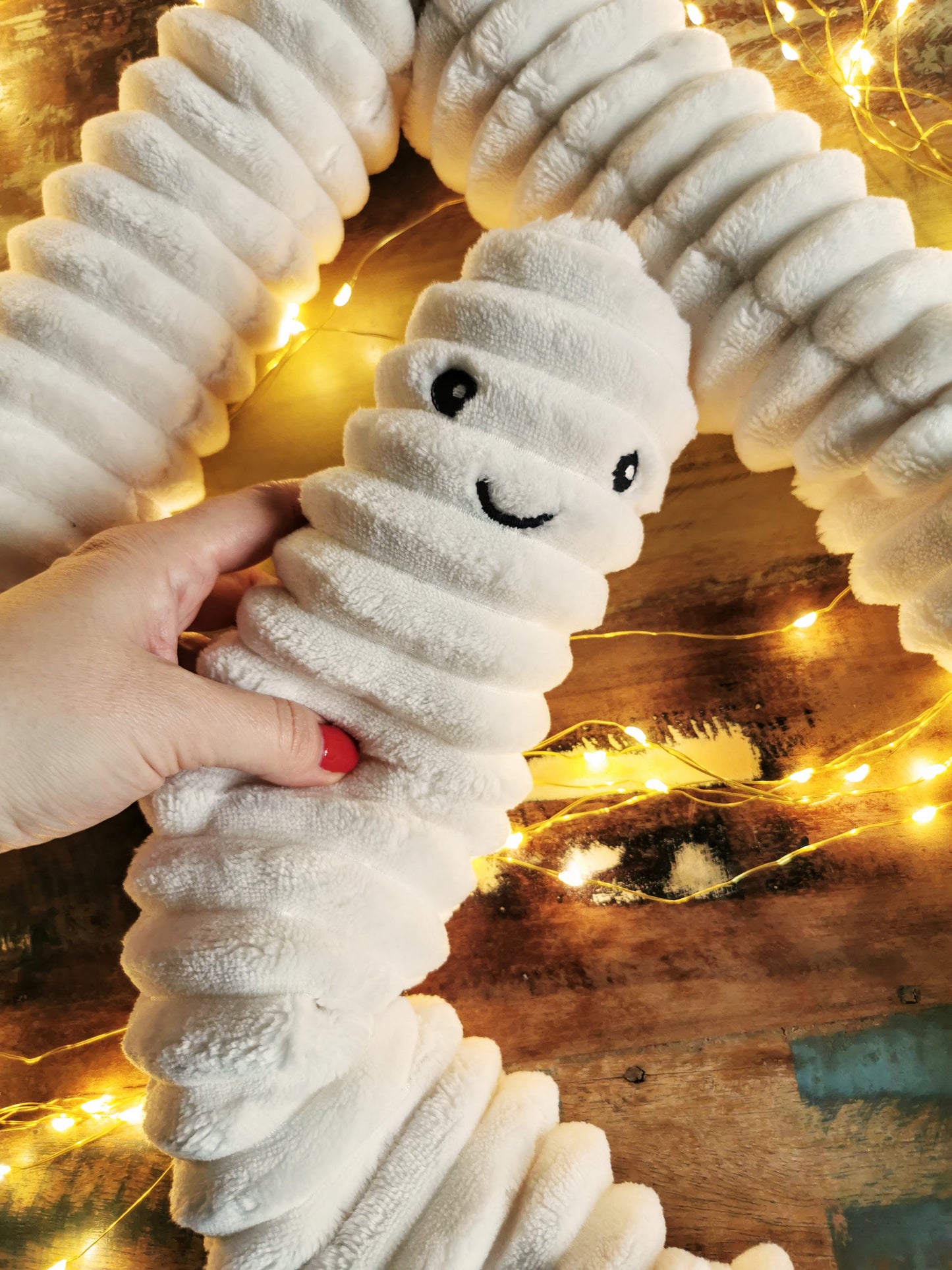 Soft and Snuggly 160cm Giant Earthworm Plush – Perfect for Cuddles!