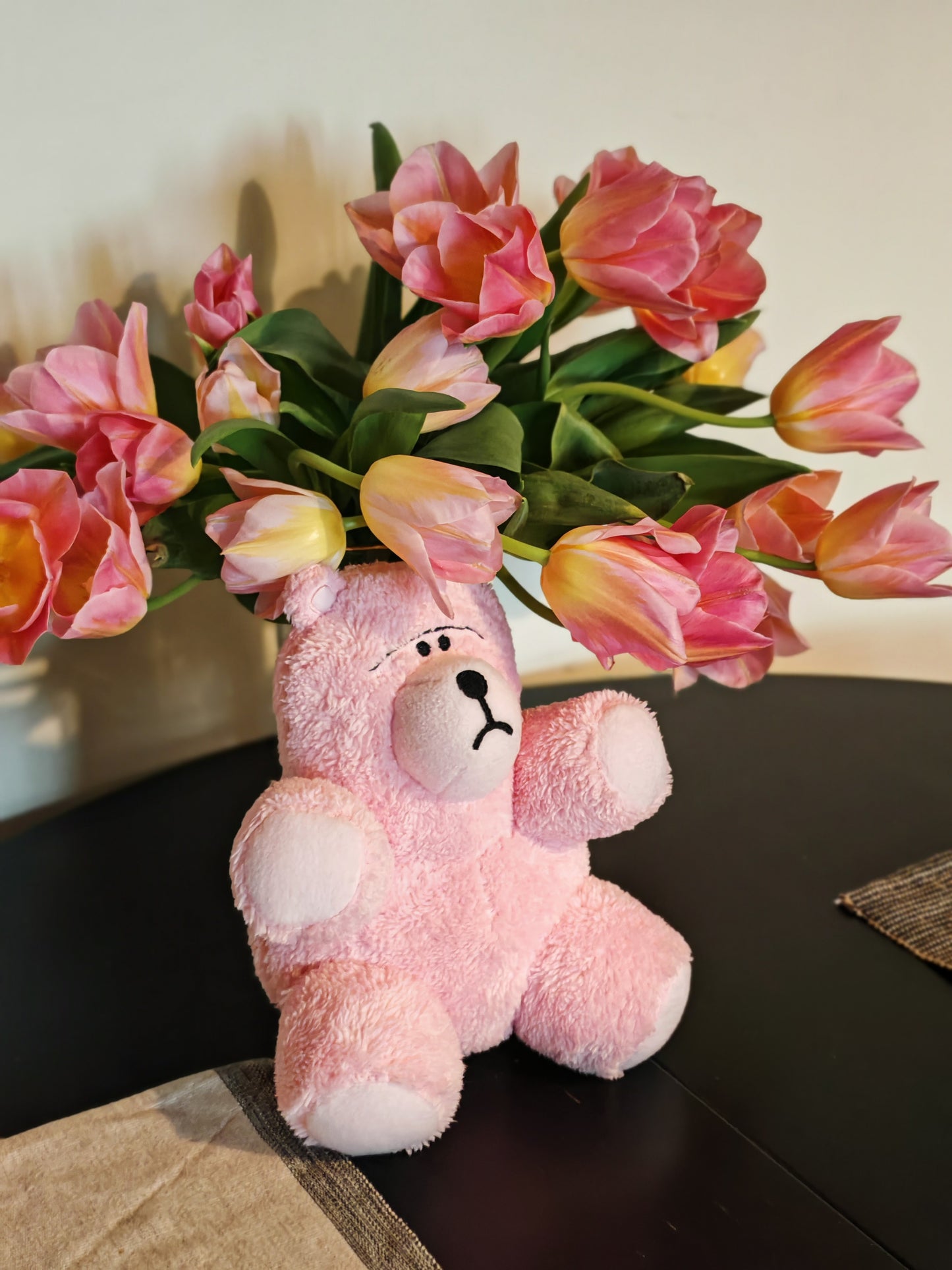 Pink Bear Plush based on Toy Story character, Toy Story 1995 Replica Bear, 25 cm, READY TO SHIP