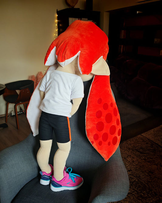 Inkling-Inspired Plush Doll - back view