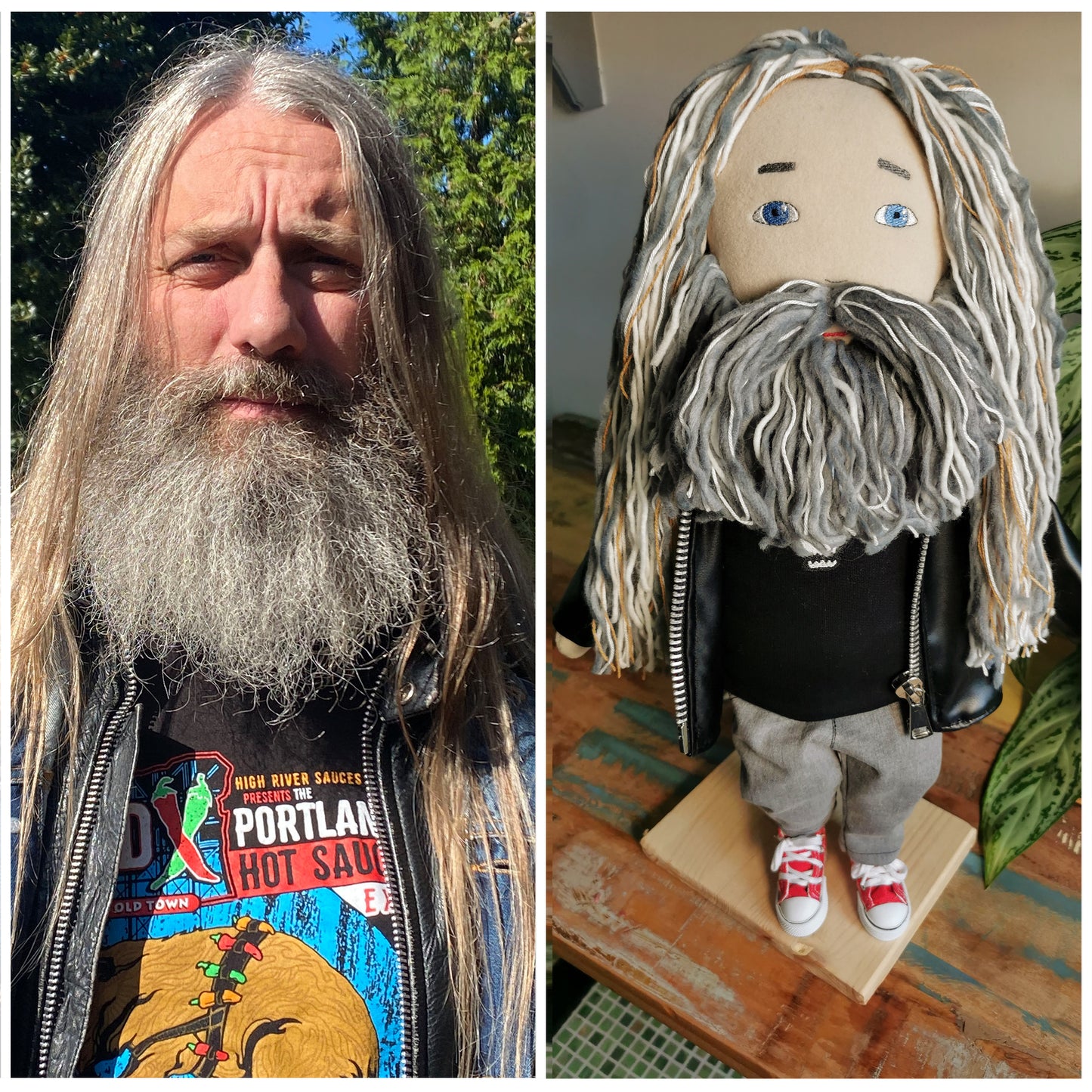 Custom Doll from Photo to Plush, doll of people, replica of VIP, plush doll portrait, figurine, mini-me dolls 50 cm plush sports doll