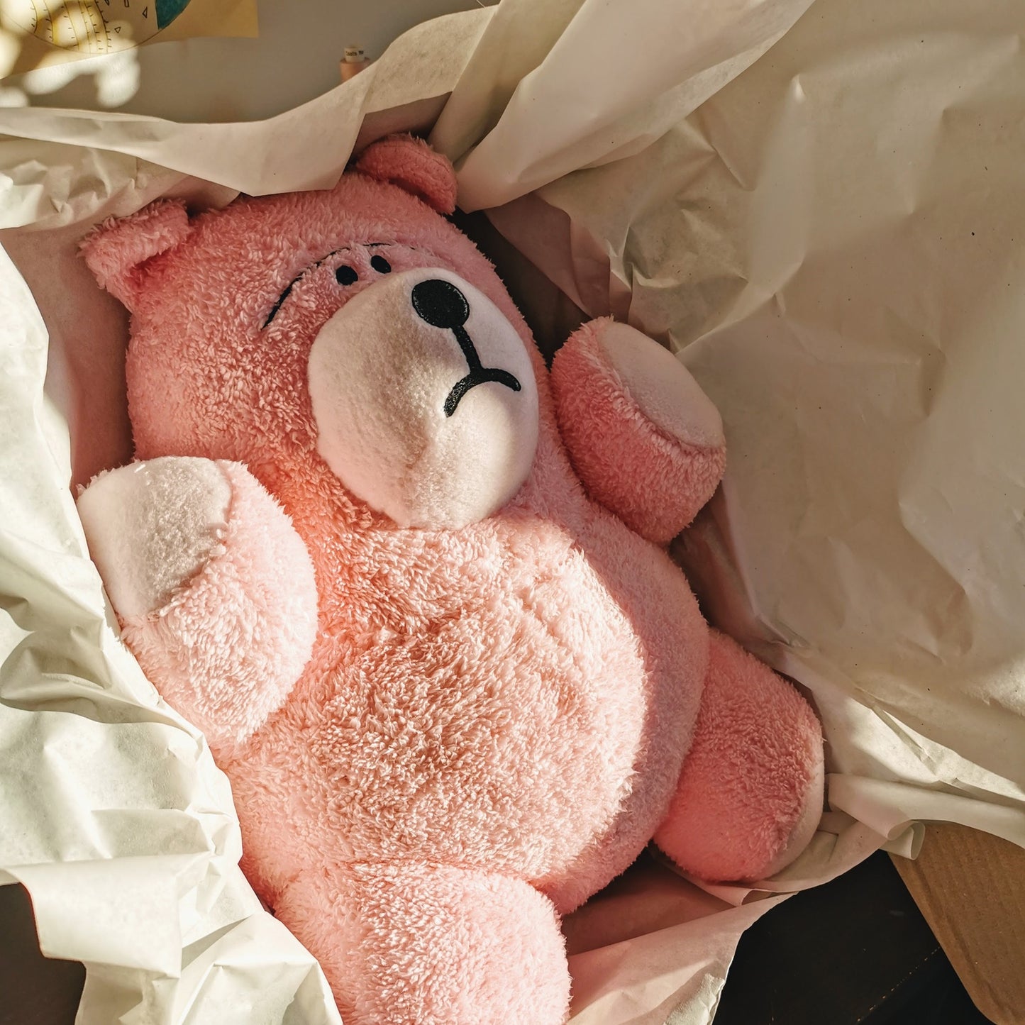 Toy story 1995 pink bear replica plush