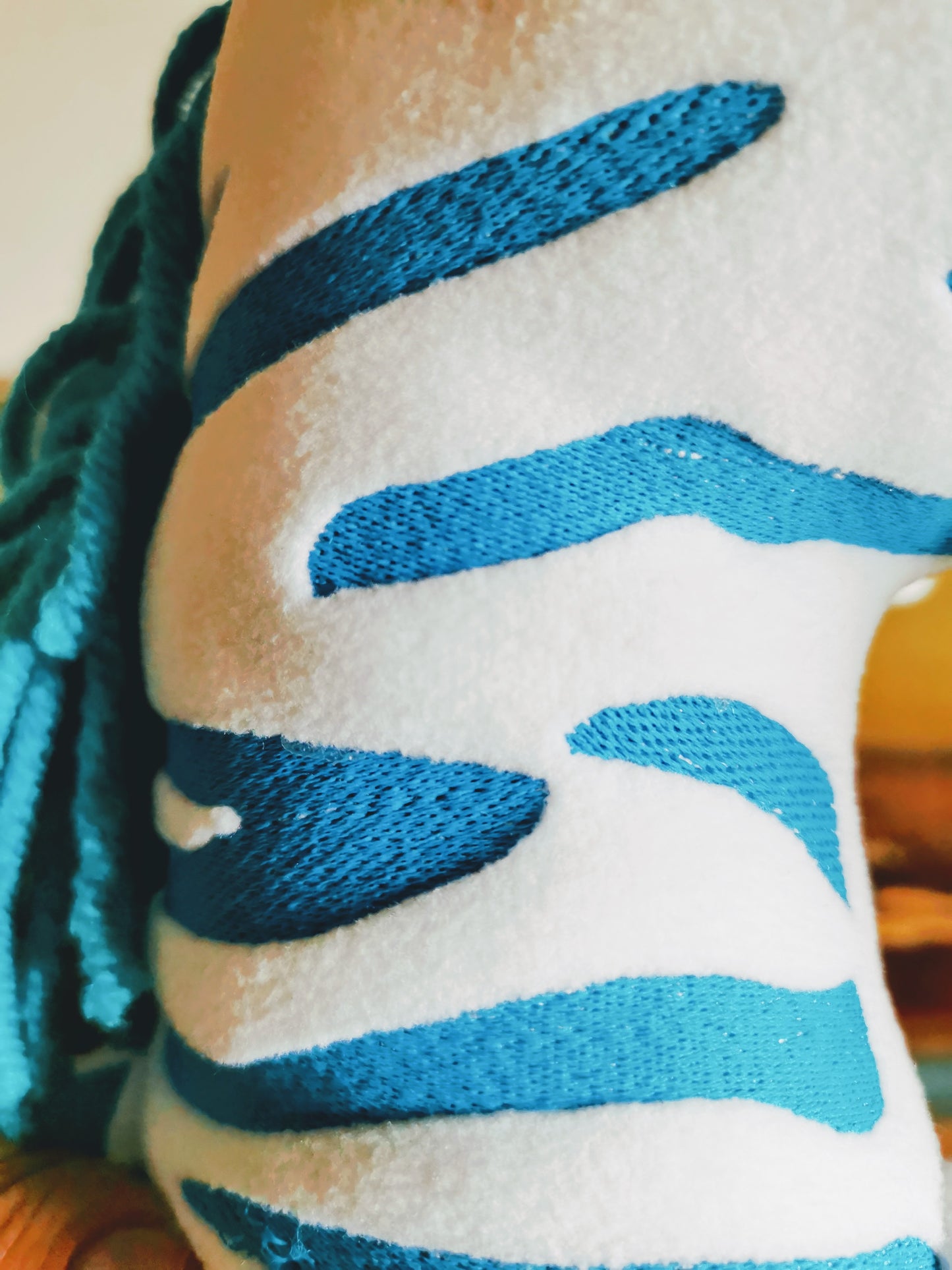 Doug, the half ripped zebra based on Toy Story 4, Toy Story 4 replica plush, Doug Zebra replica, 64cm