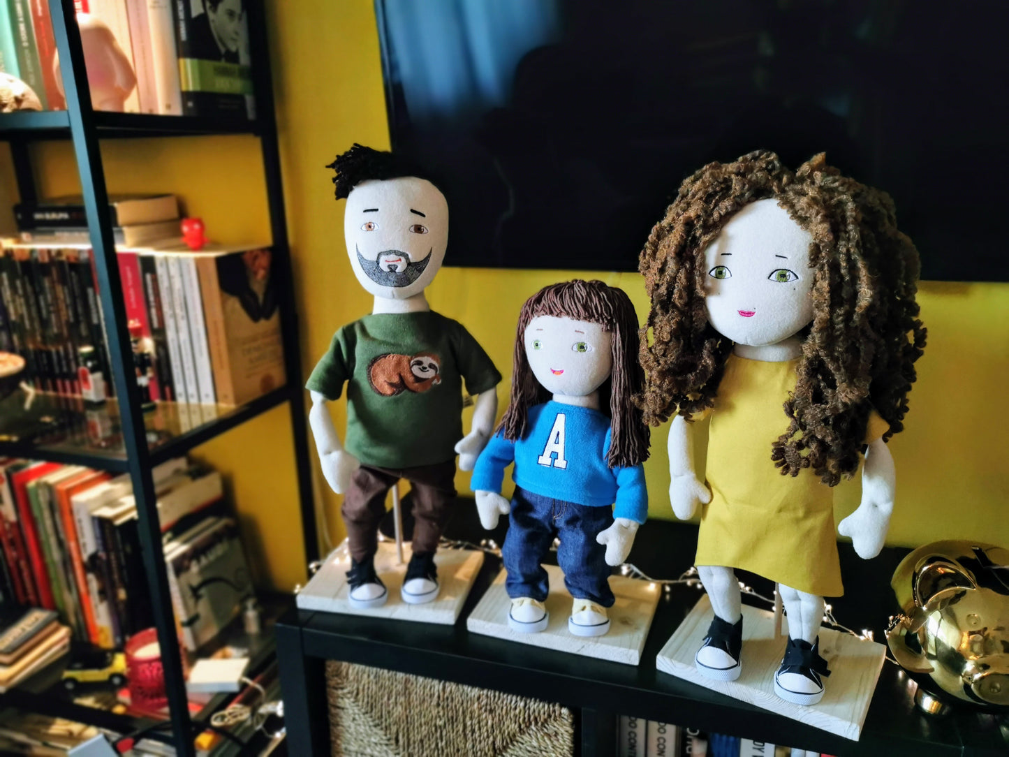Personalized Portrait Doll based on photos, selfie cloth doll, likeness doll 50 cm