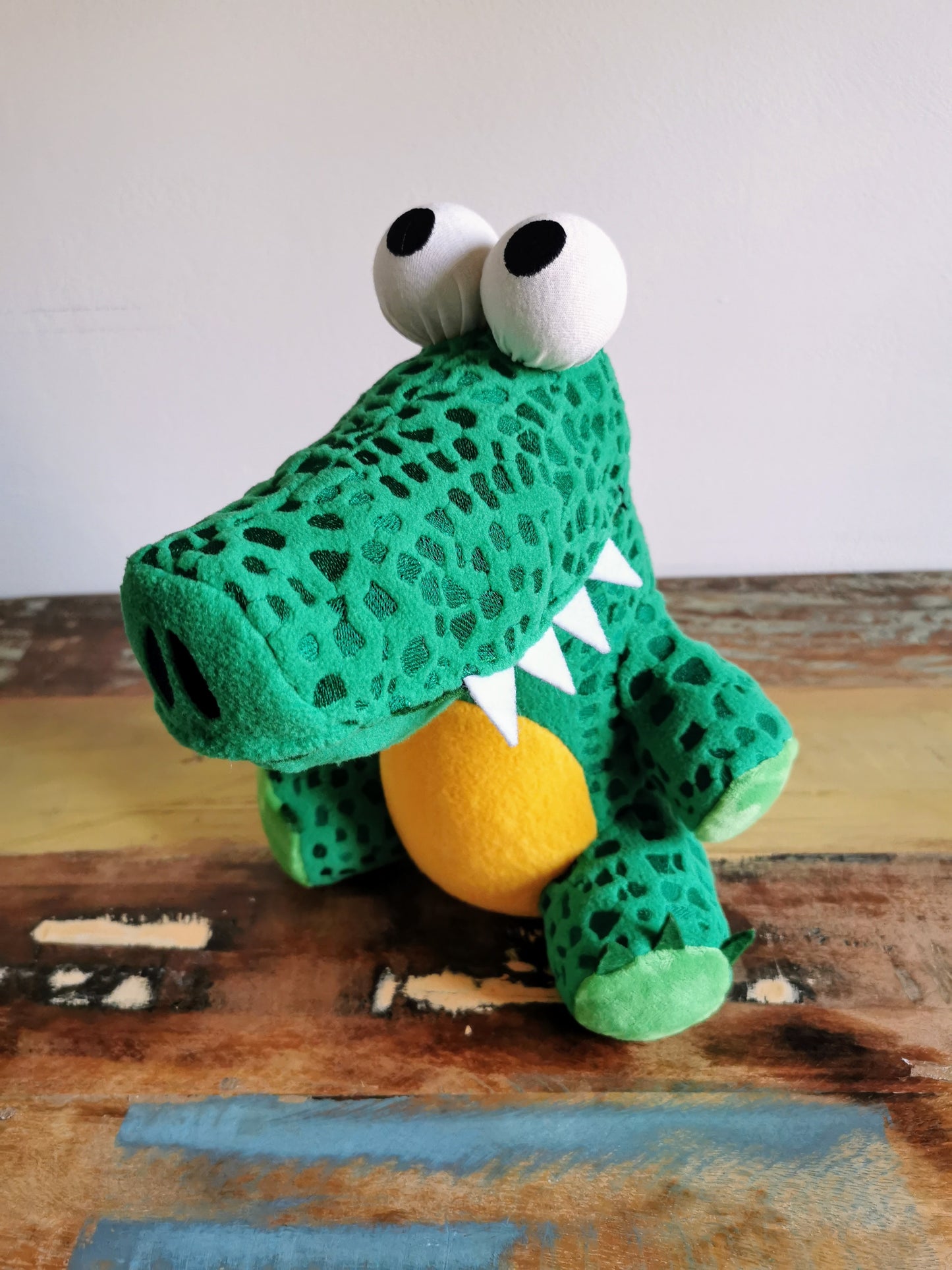 Toy Story 4 Replica Crocodile, 27 cm, custom plush crocodile, OOAK gift for a true Toy Story Fan