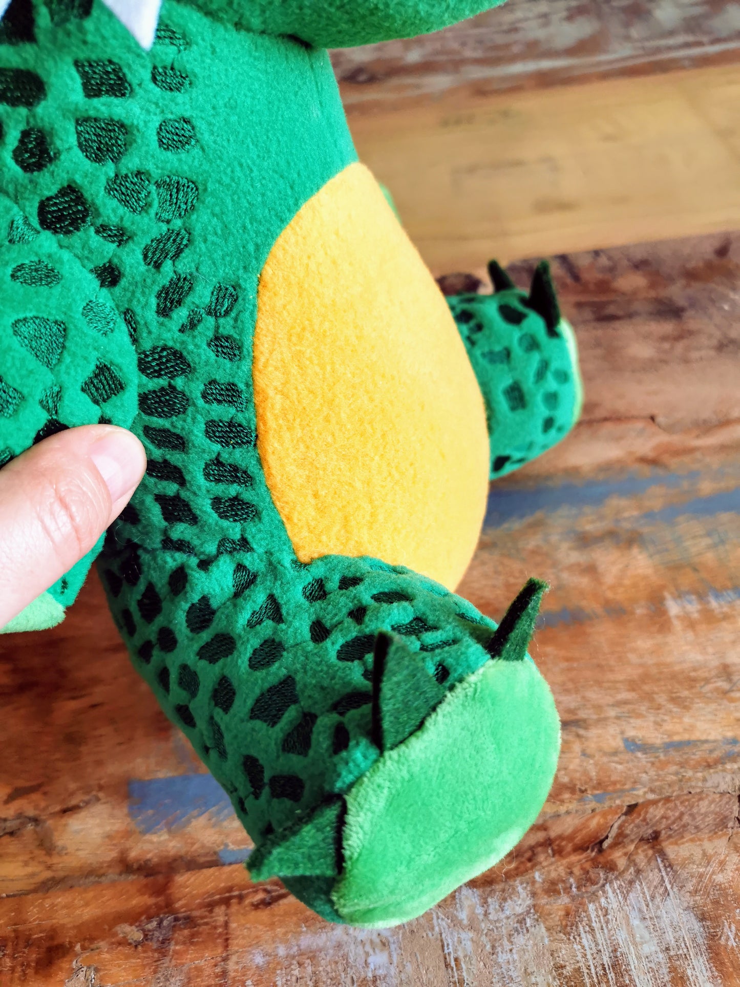 Toy Story 4 Replica Crocodile, 27 cm, custom plush crocodile, OOAK gift for a true Toy Story Fan