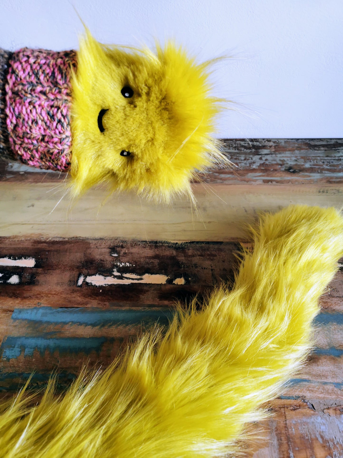 Fantasy Creature Plush Toy: The Hairy Giant Worm