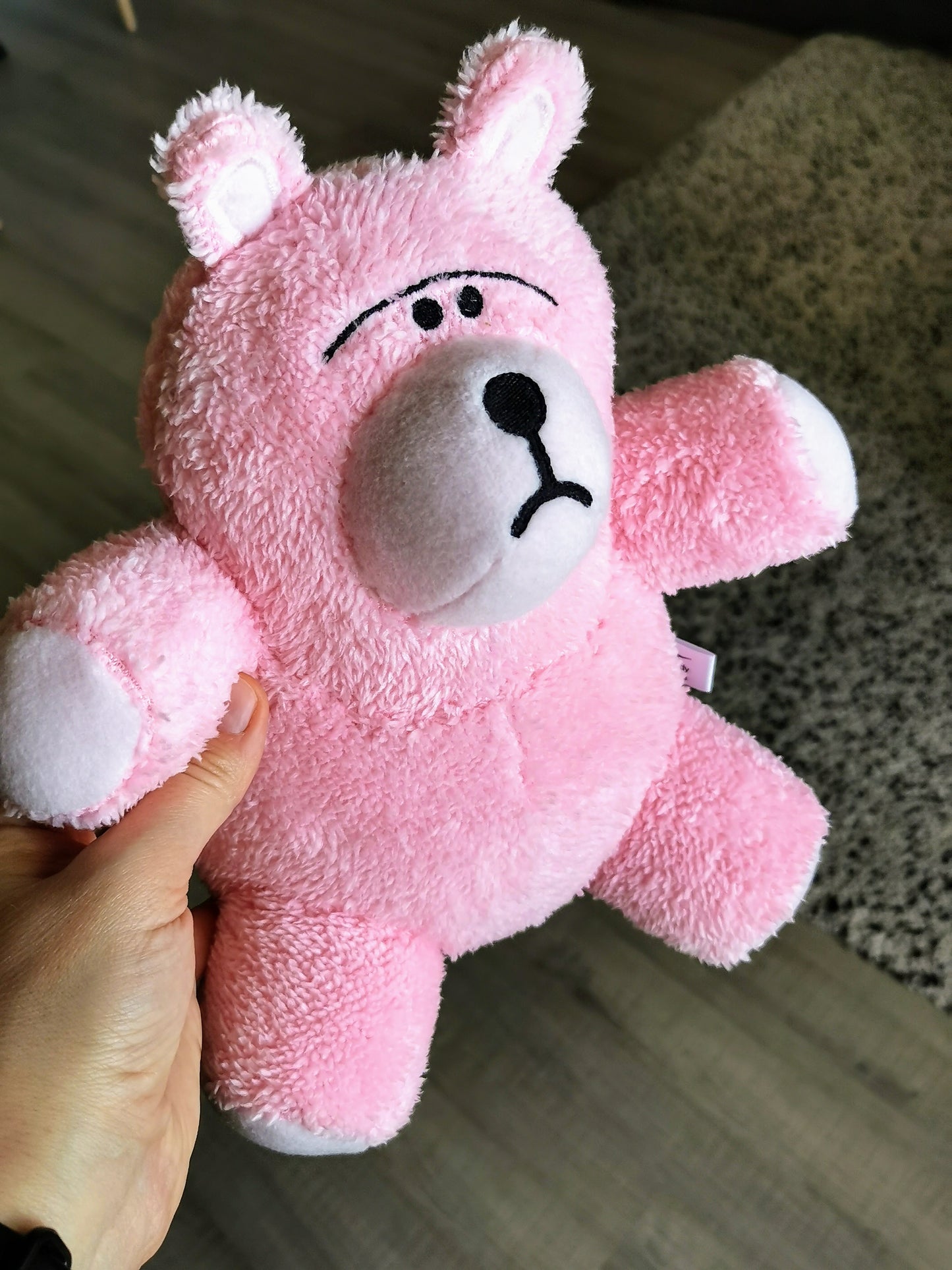 Pink Bear Plush based on Toy Story character, Toy Story 1995 Replica Bear, 25 cm, READY TO SHIP