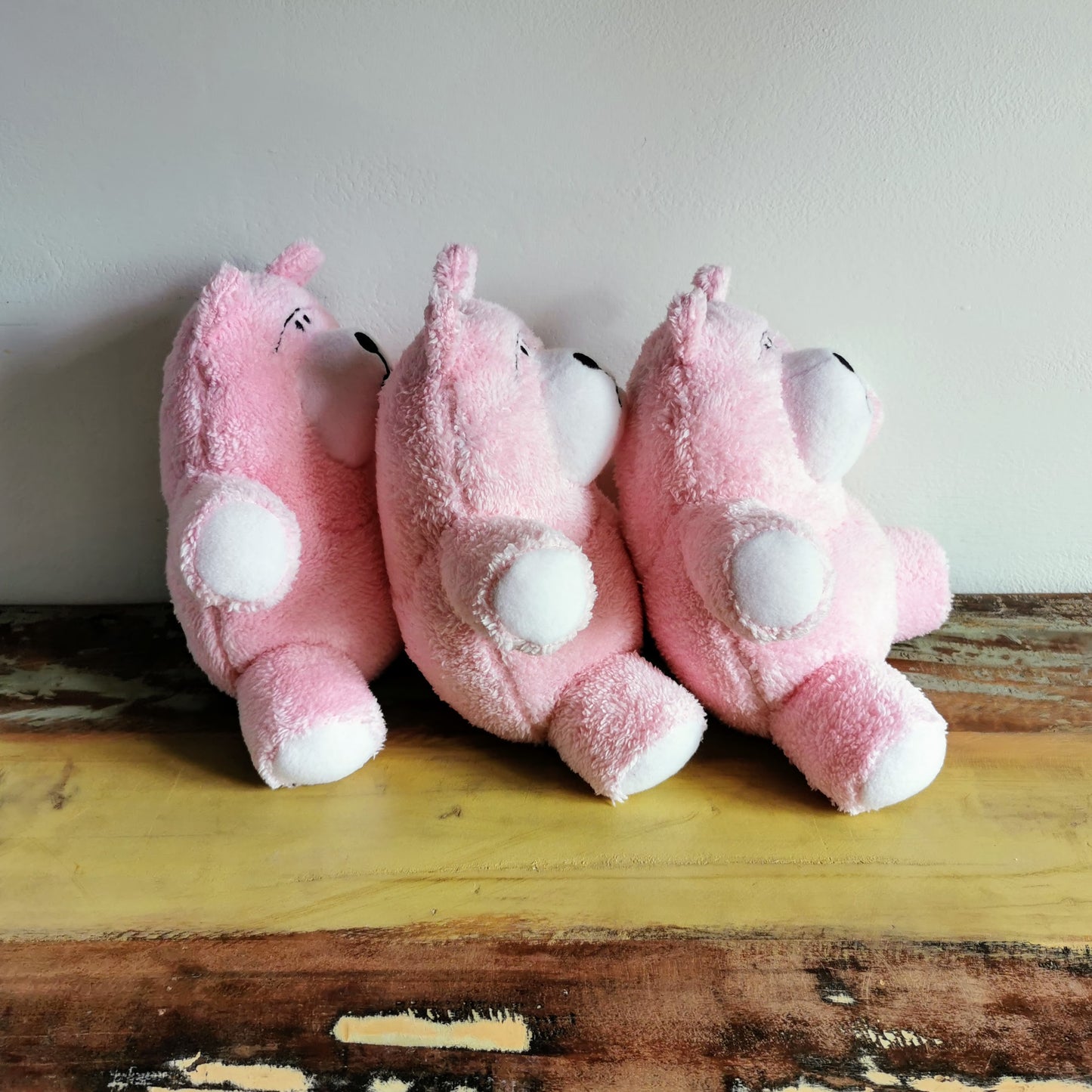 Pink Bear Plush based on Toy Story character, Toy Story 1995 Replica Bear, 25 cm, READY TO SHIP