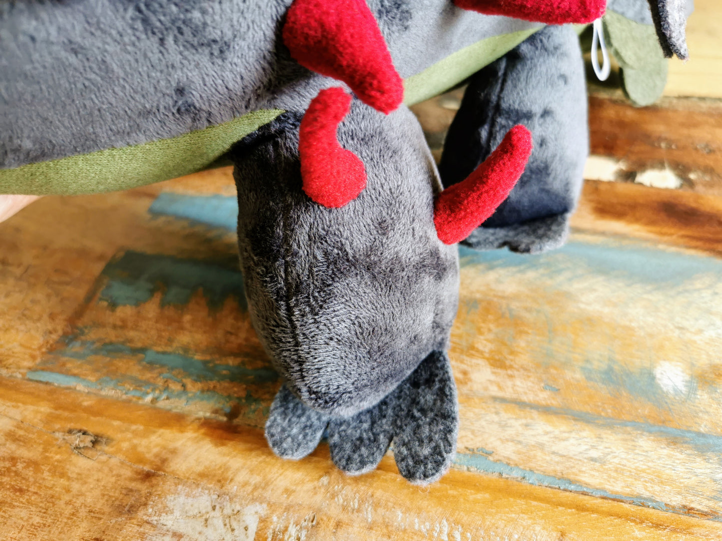 Red Death Dragon plushie, How to Train Your Dragon replica plush, cute plush dragon, custom plush from photo 45cm