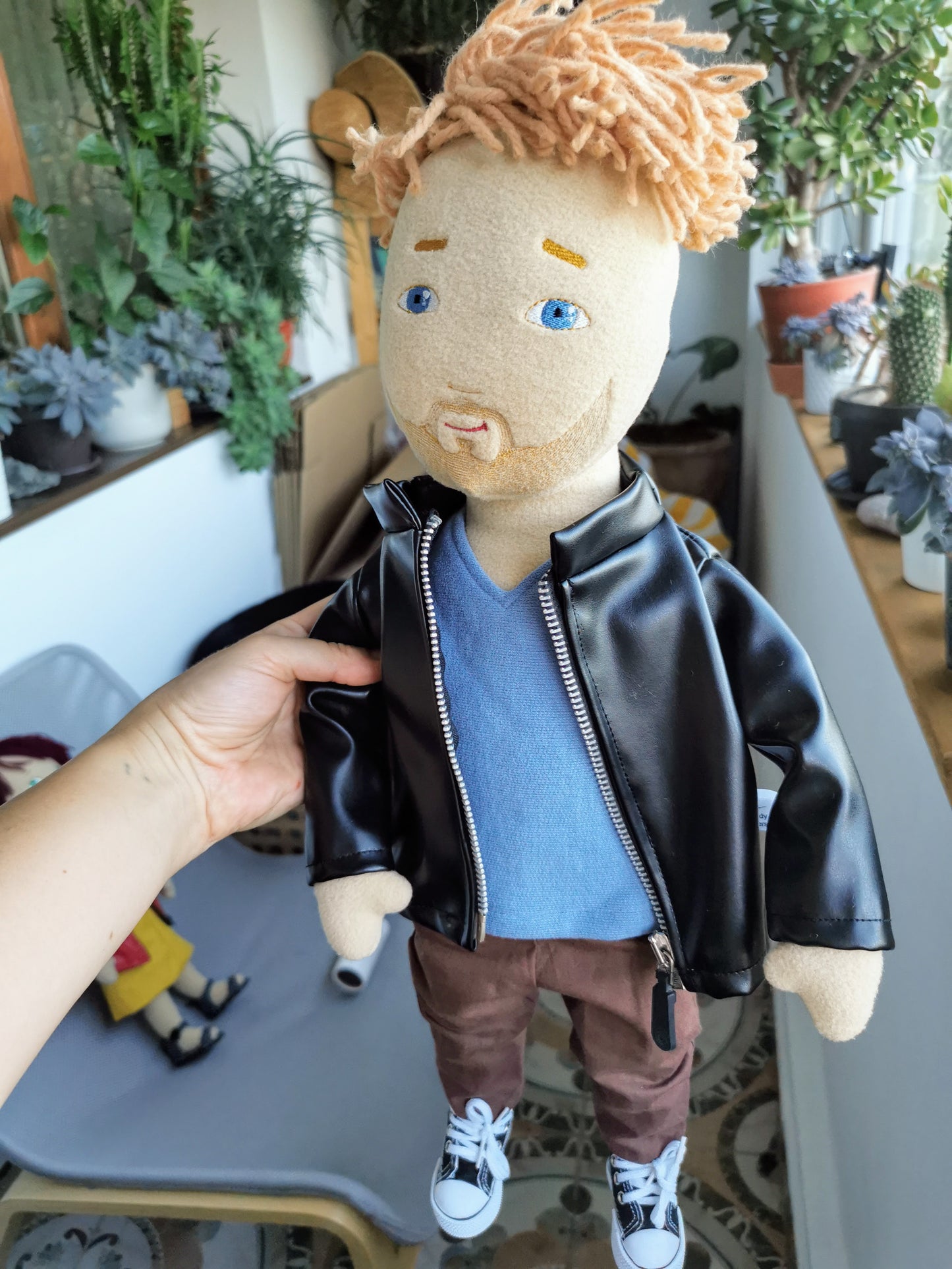 Custom Doll from Photo to Plush, custom dolls from photo, dolls of people, replica of people, plush selfie doll from photo, figurine mini-me