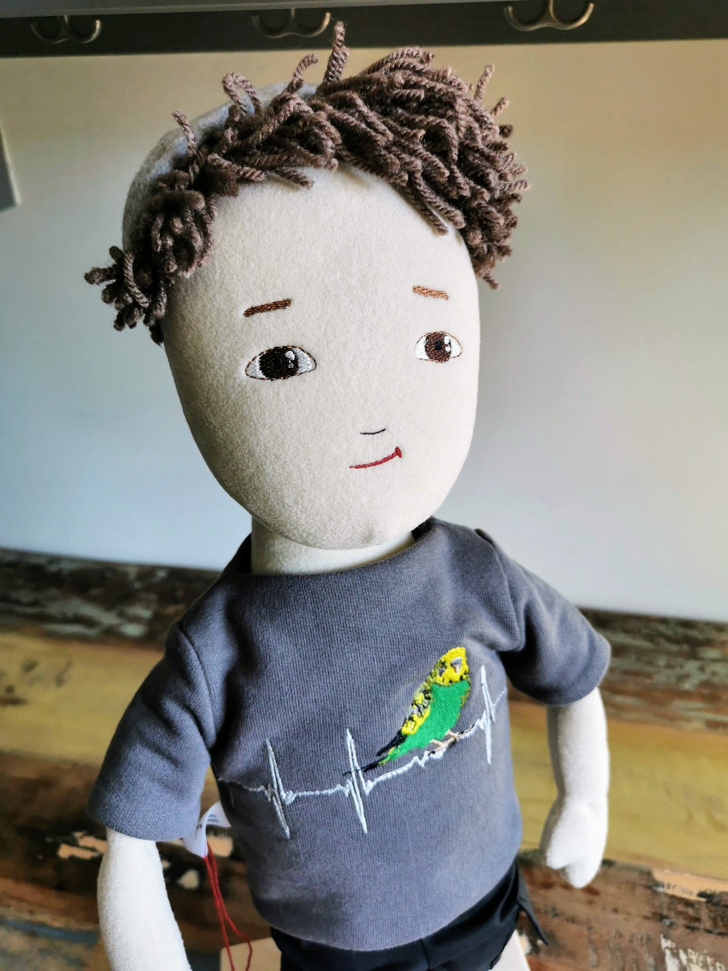 Personalized Portrait Doll based on selfie, mini-me plush doll, look-alike doll, custom plushie doll of you, 50 cm