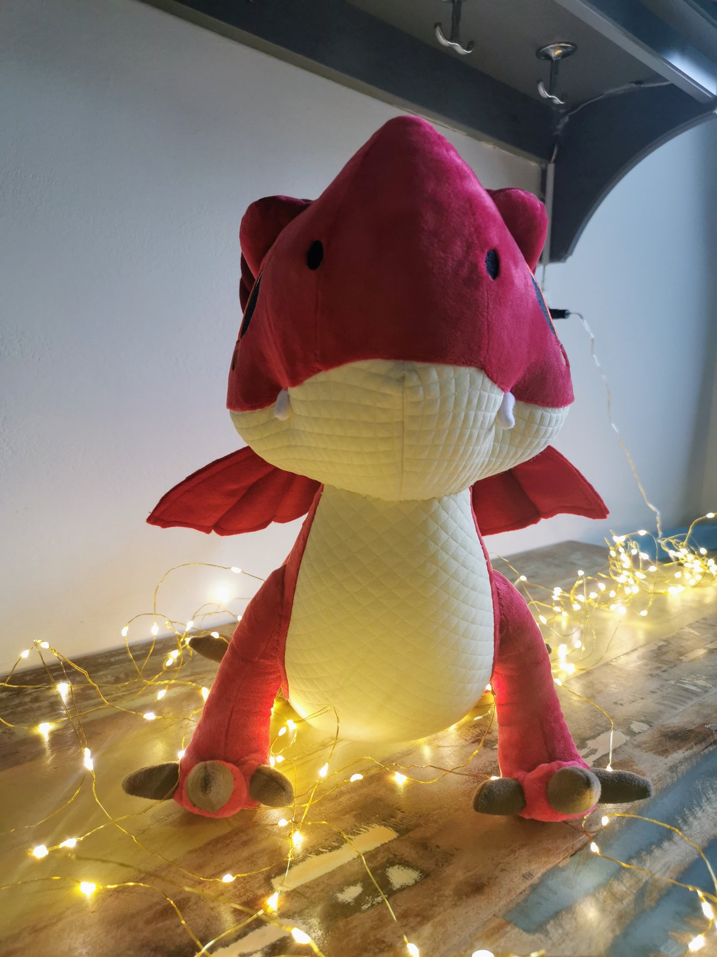 Aggro - Dragon, Rescue Riders replica plush, custom plush doll figurine from Rescue Riders, 40 cm