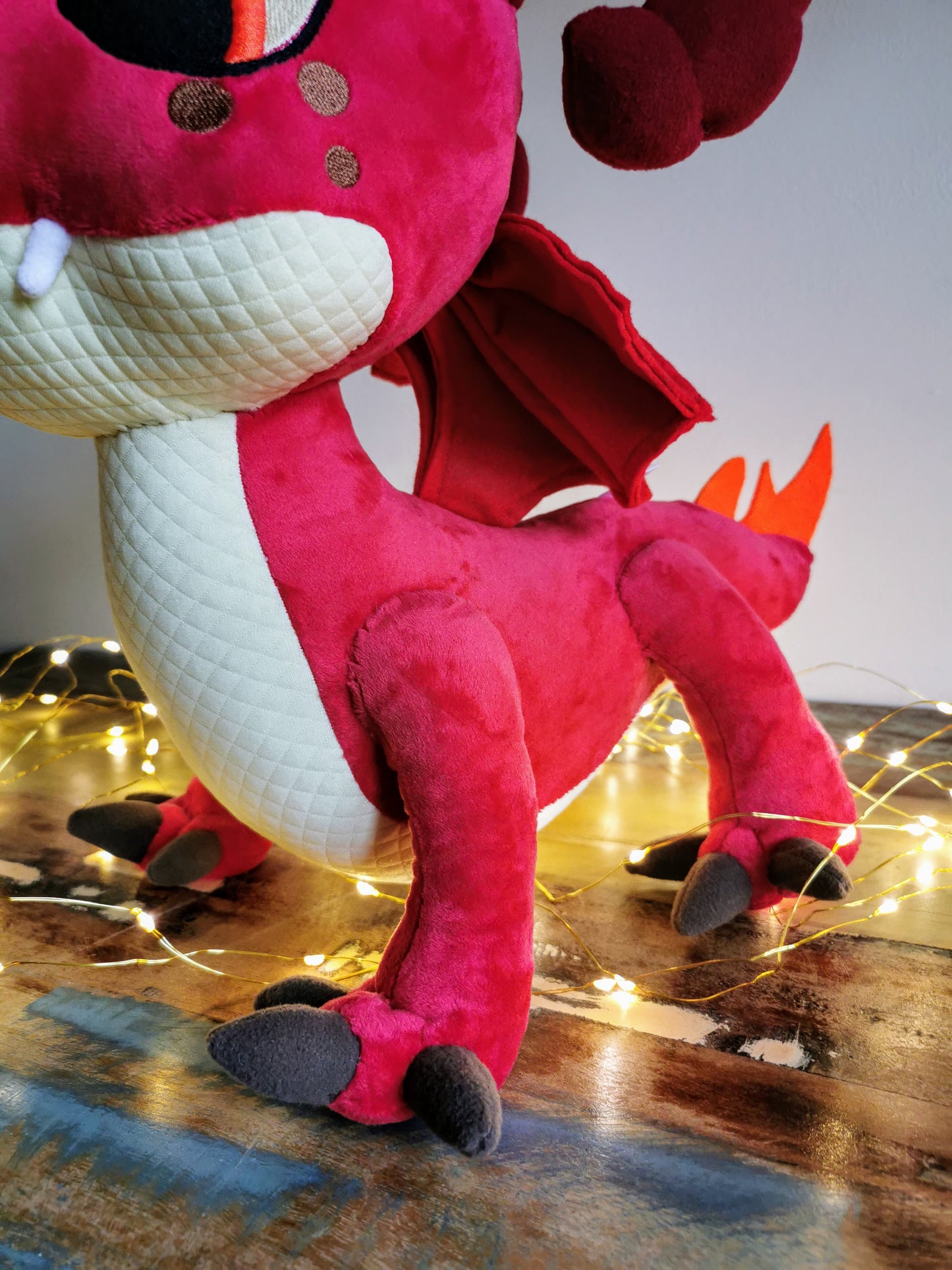 Aggro - Dragon, Rescue Riders replica plush, custom plush doll figurine from Rescue Riders, 40 cm