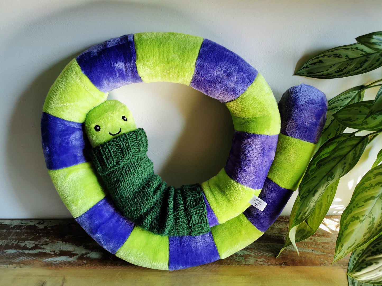 Toy Story Fan - Giant Worm Plush Toy - 200cm of Cuddly Fun