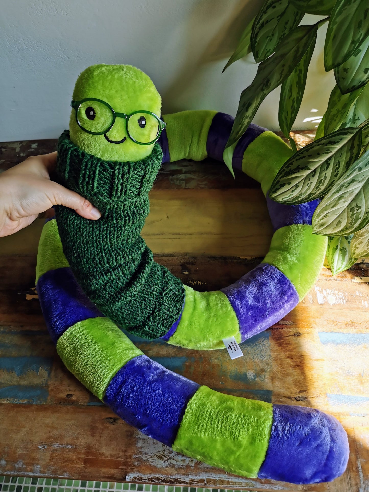 Toy Story Fan - Giant Worm Plush Toy - 200cm of Cuddly Fun