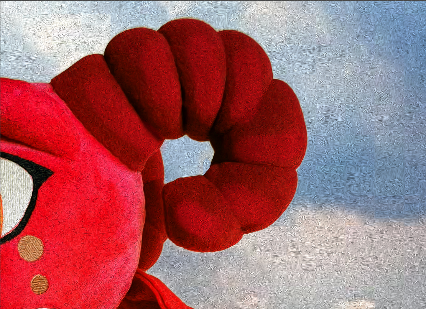 Aggro Fire Fury Plushie Digital art to download & print, Aggro custom plush poster, Room decor for kids, Dragon Art Wall decor as digital download
