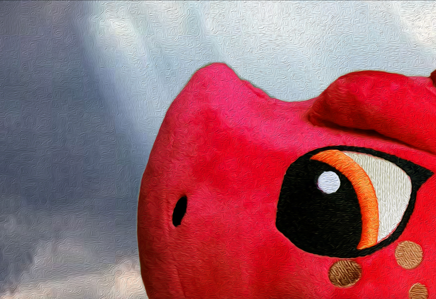 Aggro Fire Fury Plushie Digital art to download & print, Aggro custom plush poster, Room decor for kids, Dragon Art Wall decor as digital download