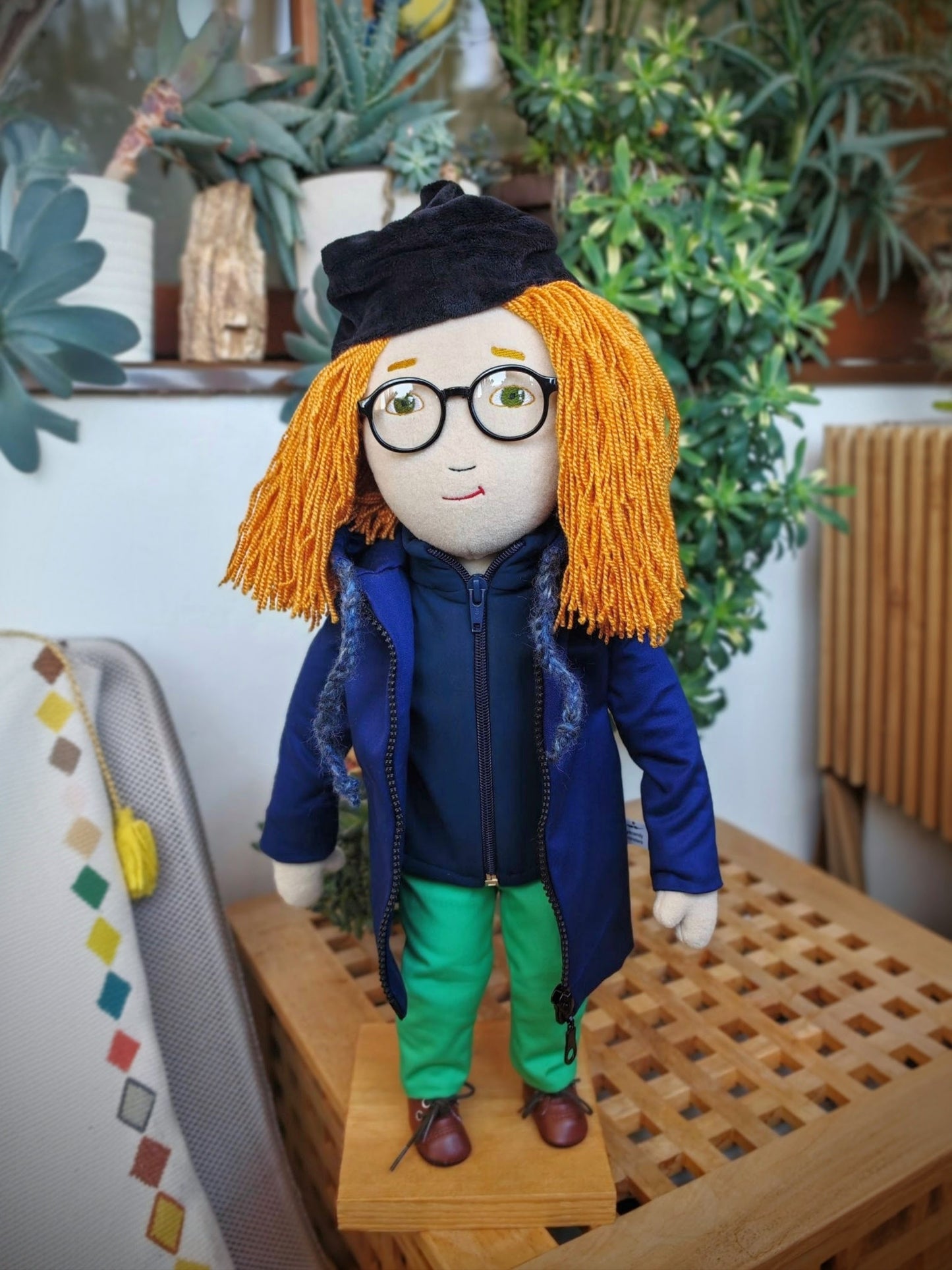 Personalized Portrait Doll based on photos, mini-me plush doll, look-alike doll, custom plushie, 50 cm