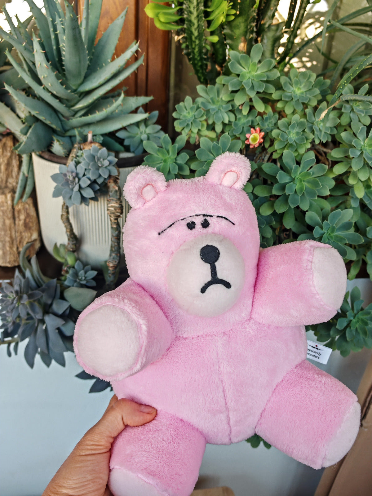 Pink Bear Plush based on Toy Story character, Toy Story 1995 Replica Bear, 25 cm