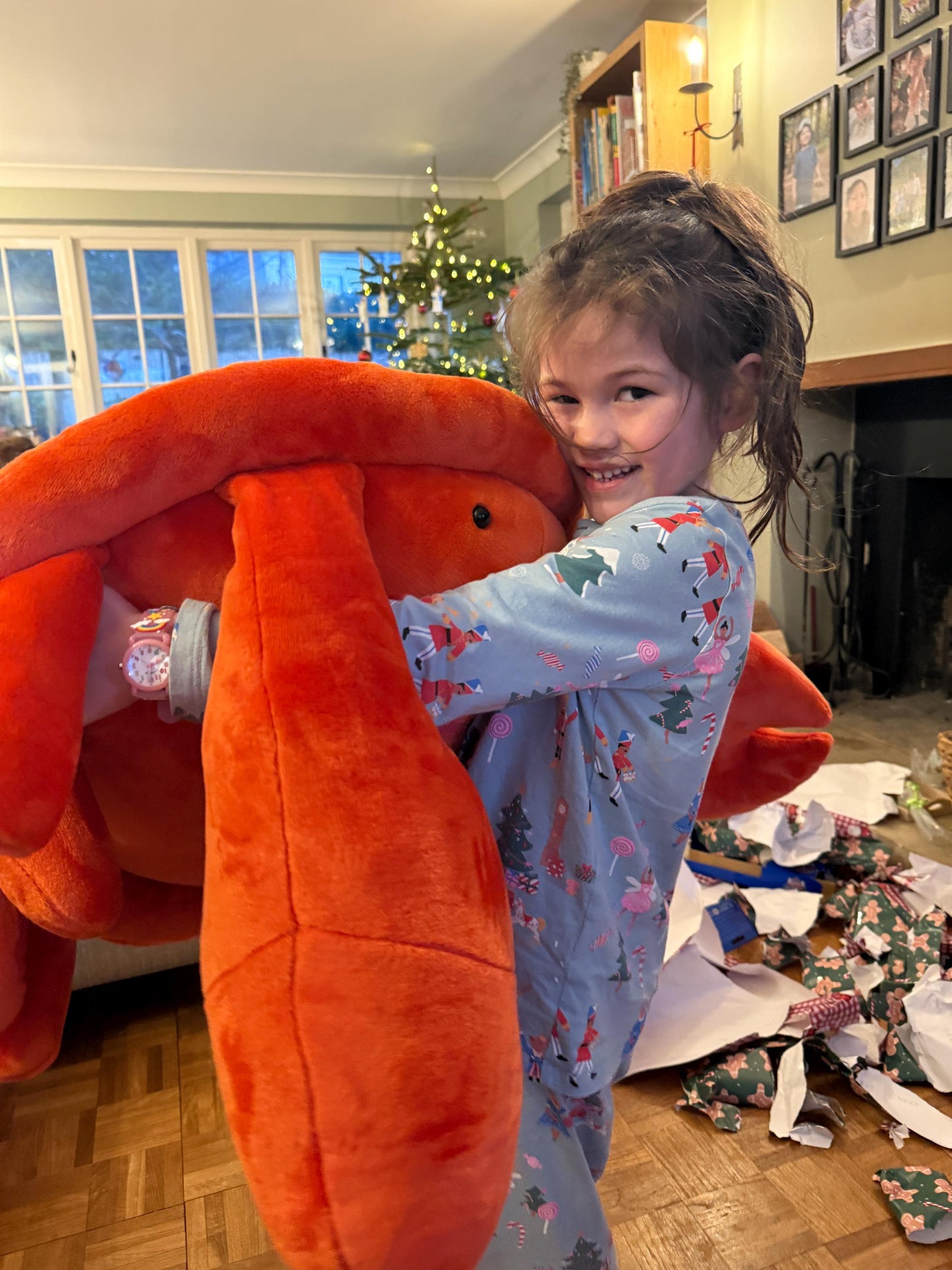 Giant plush crab customized with your message, cuddling plush for him, 100 cm