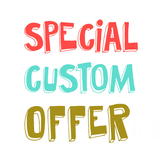 CUSTOM SPECIAL ORDER reserved for William - Willy the worm 200cm