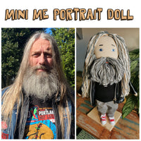 Personalized Doll based on photos, mini-me plush portrait doll, look-alike doll, custom plushie of you, 50 cm