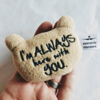 Custom Tiny Plush Pocket Bear with personalized message