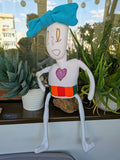 Custom Princess Plush based on child's drawing, Doll from Drawing