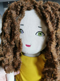 Păpușă Portret personalizat pe baza de fotografii, păpușă din textile, jucărie selfie, păpușă asemănătoare cu persoana reală, 50 cm