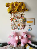 Pink Bear Plush Replica based on Toy Story character, Toy Story 1995 Replica Bear, 40 cm