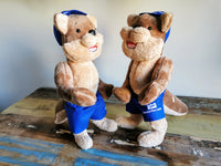 Vidra de pluș bazată pe desen, pluș umplut Instructor de înot Otter, Look Alike Plush, plus personalizat de la fotografie, desen la plus