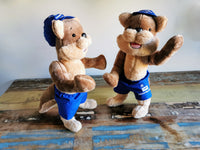 Vidra de pluș bazată pe desen, pluș umplut Instructor de înot Otter, Look Alike Plush, plus personalizat de la fotografie, desen la plus