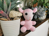 Custom Lamb plush based on old photos, recreating your childhood toy, Plush photo clone replica of plush animal, Plushie replacement of lost toy