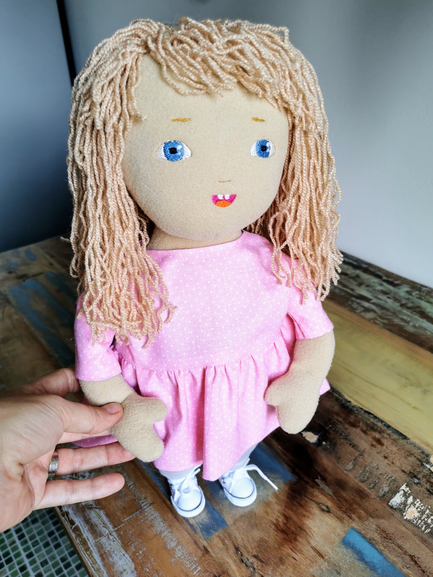 Custom Doll from Photo to Plush, dolls of real girl, replica of famous people, plush doll from photo, figurine mini-me dolls of your family 50 cm