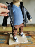 Plushie Portrait Dolls, Custom Dolls from Photo to Plush, replica of people, plush dolls from photo, figurine mini-me, 2 Mini-me Dolls