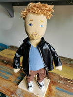Replica Doll of real people, plush doll from photos, Mini-me doll, personalized plush doll with custom outfit, portrait doll 50 cm