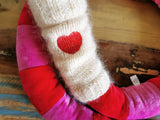 Giant Worm Plush dressed in knitted sweater, Love message worm, 200cm