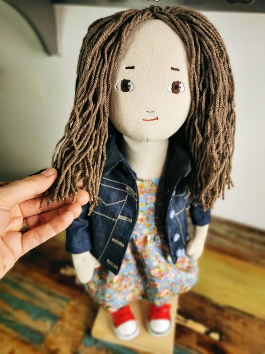 Custom Doll from Photo to Plush, doll of people, replica of VIP, plush doll portrait, figurine, mini-me dolls 50 cm plush sports doll