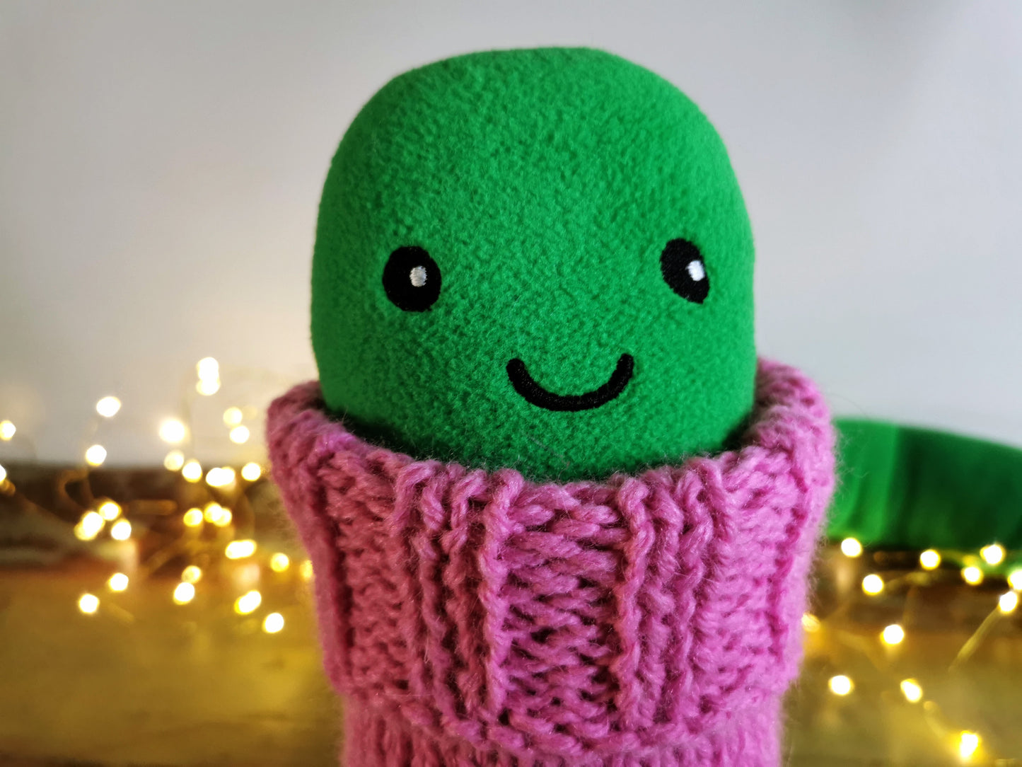 Giant Worm Plush dressed in knitted sweater, Plush Book Worm, 200cm, READY TO DELIVER!