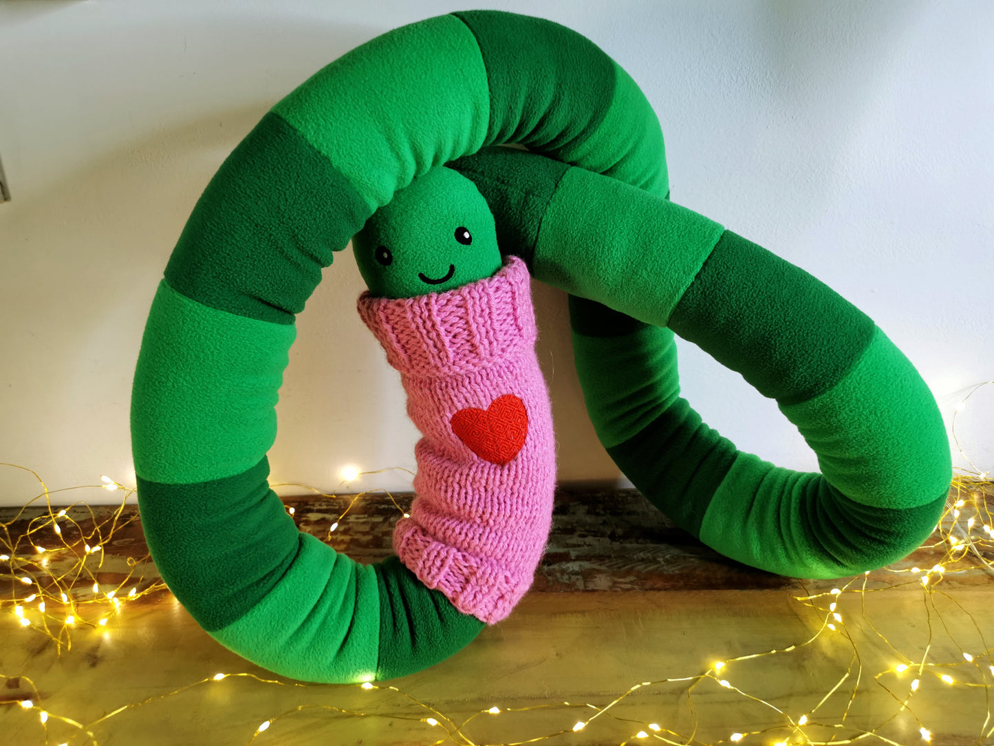Cozy 200cm Giant Worm Plush: Perfect for Book Lovers!