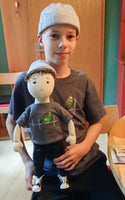 Personalized Doll based on photos, mini-me plush portrait doll, look-alike doll, custom plushie of you, 50 cm
