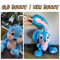 New plush based on the old plush, recreating the old plush you have sent me, Plushie replacement