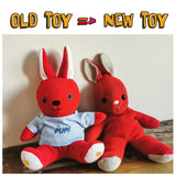 New Plush based on old pictures, recreating your childhood plush, Plush photo clone replica, Plushie replacement of lost one